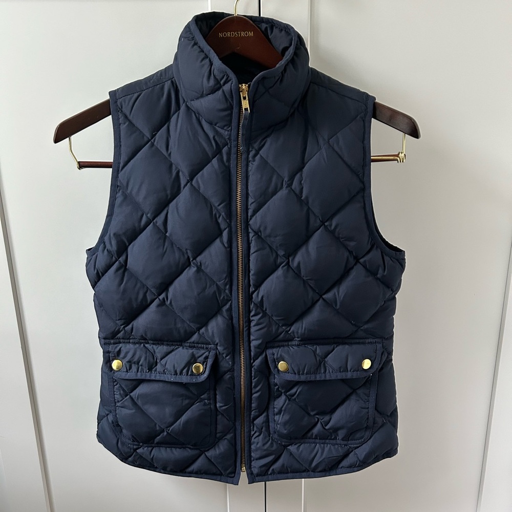 JCrew down vest